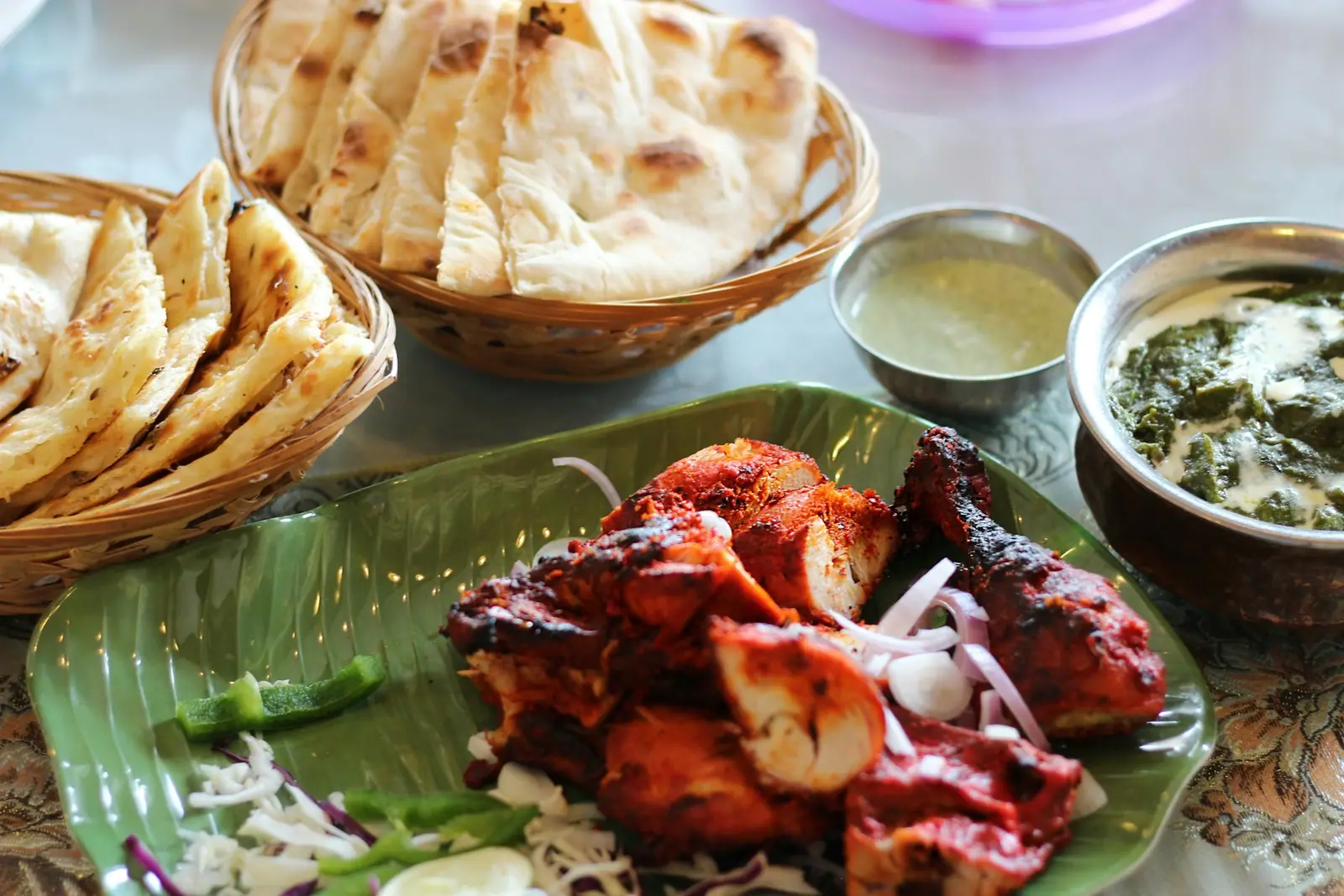 Grilled meats and dishes
